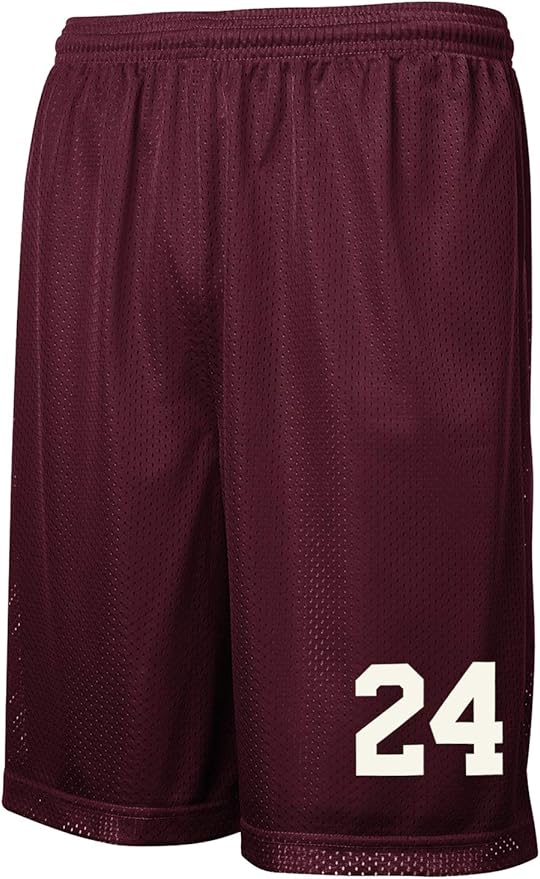 AMERICAN FOOTBALL CUSTOM MAROON TRAINING SHORTS