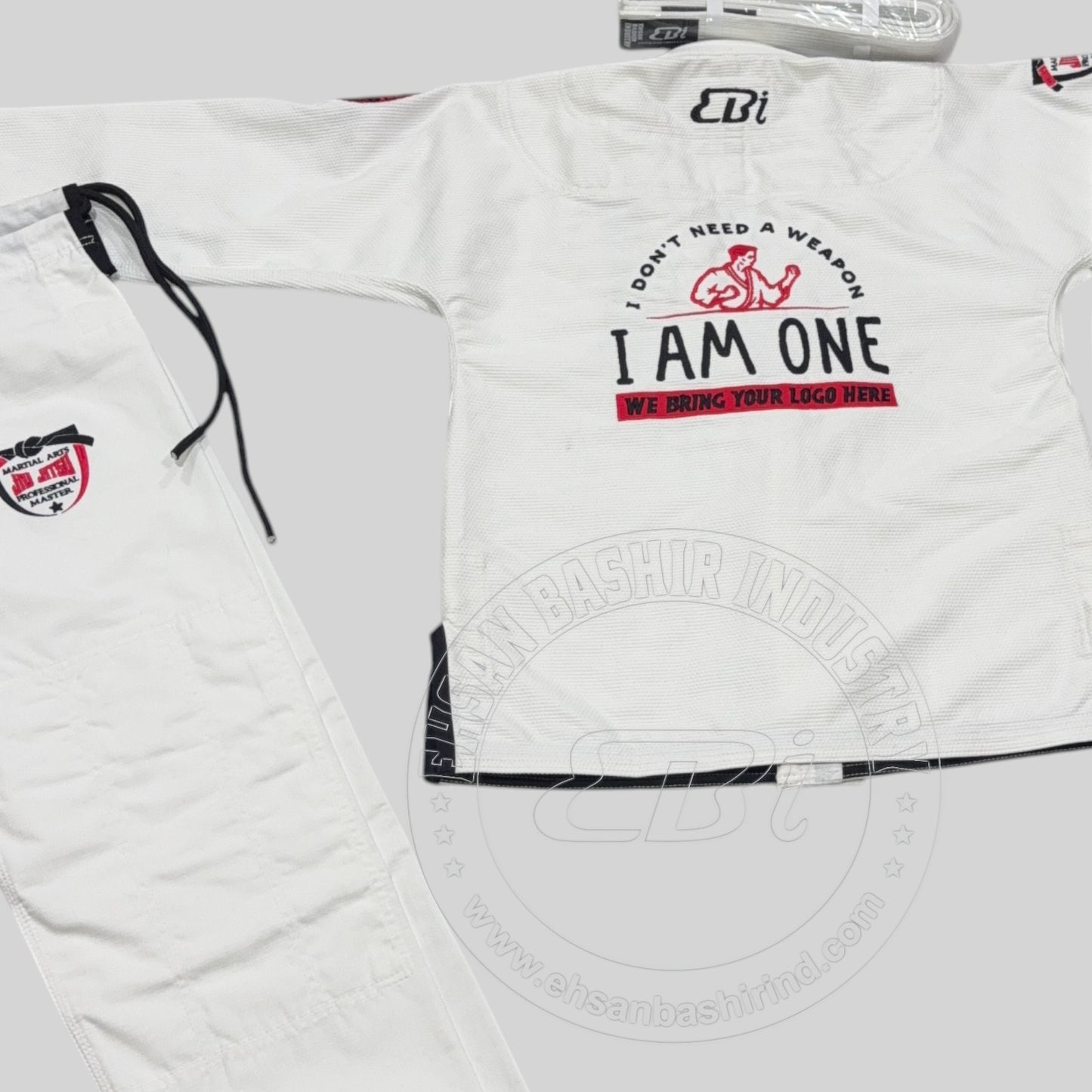 High Quality Pearl Weave Cotton Brazilian Jiu-Jitsu Gi kimono BJJ Uniform with Custom Logo