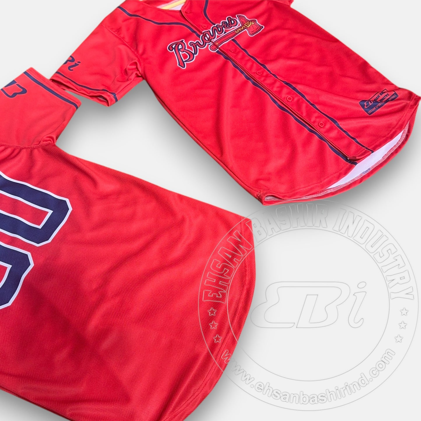 Red Atlanta Braves Alternate Team Jersey, Custom made Softball Jerseys, Fast Pitch Jerseys, Fan Jerseys