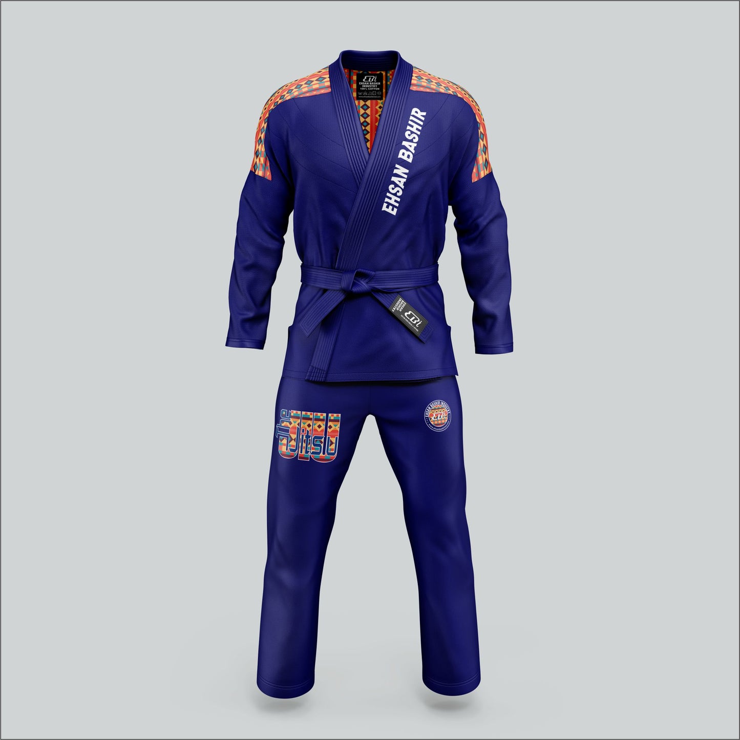 Limited-Edition Sublimated Panel & Embroidered BJJ Gi
