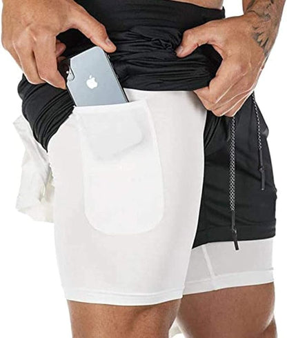EBI MUAY THAI SHORTS (Black/White)