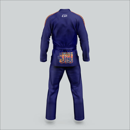 Limited-Edition Sublimated Panel & Embroidered BJJ Gi