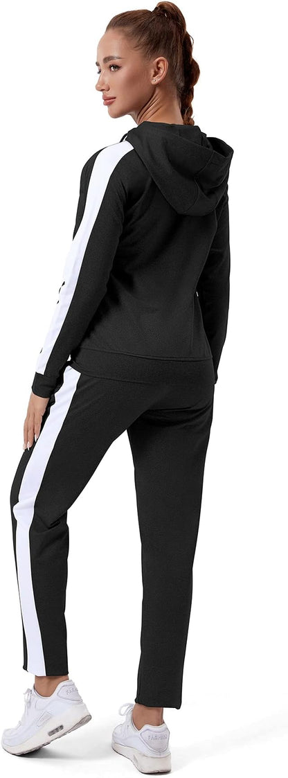 Custom Track Suit For Women Army Black