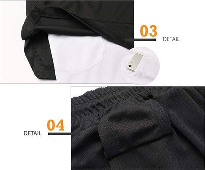 EBI MUAY THAI SHORTS (Black/White)