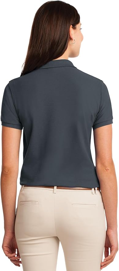 Custom Polo Shirt For women Steel Grey