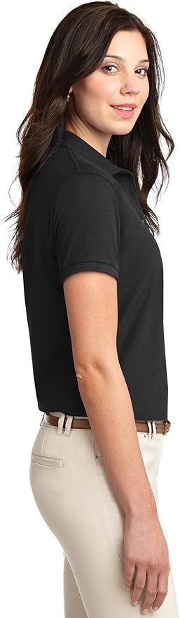 Custom Polo Shirt For women Black