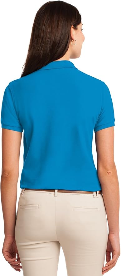 Custom Polo Shirt For women Turquoise