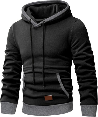 Custom Hoodie For Men in Black