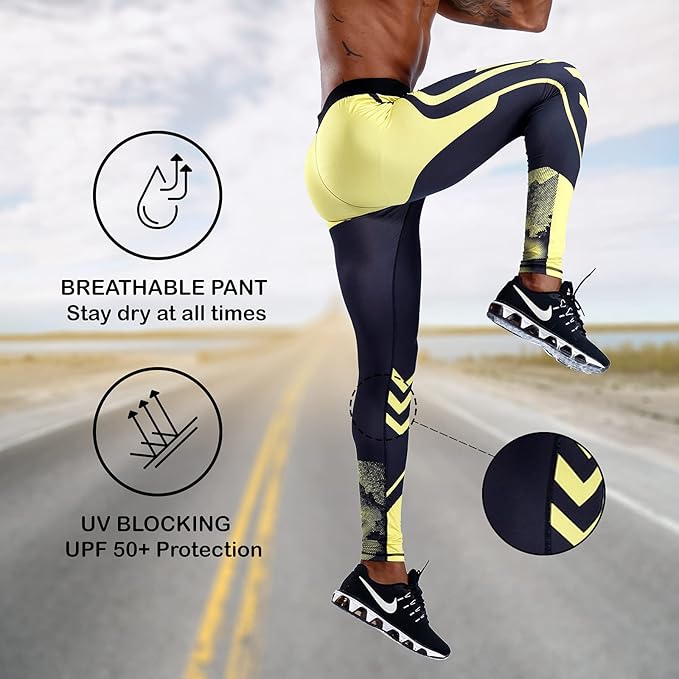EBI MMA Spats for Men (Yellow Dot)