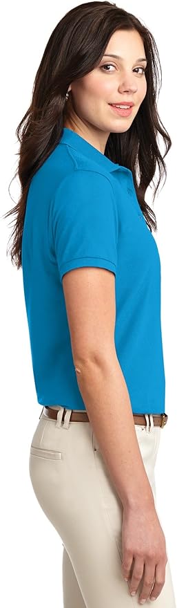 Custom Polo Shirt For women Turquoise