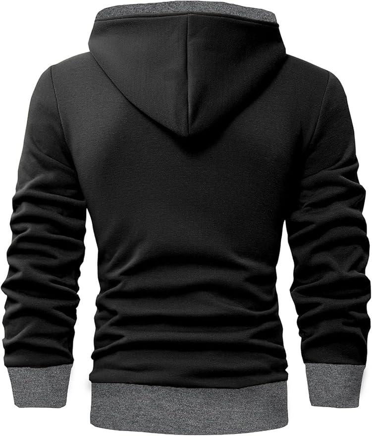 Custom Hoodie For Men in Black