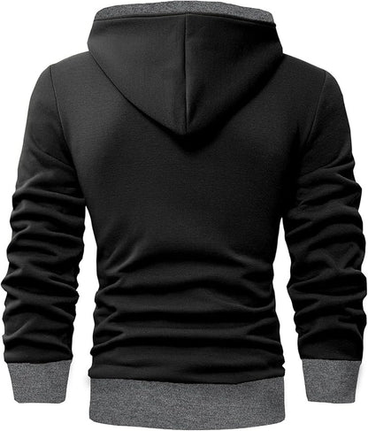Custom Hoodie For Men in Black