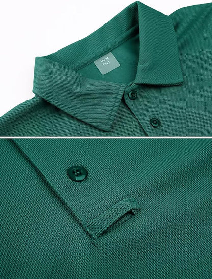 Custom Polo Shirt For Men Dark Green