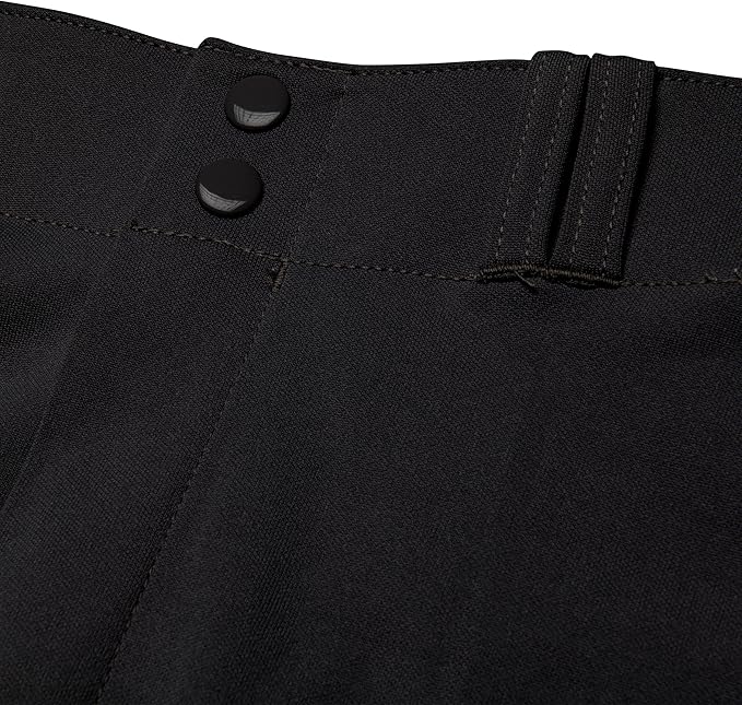 "Custom Black Baseball Pants - Short and Long Styles"