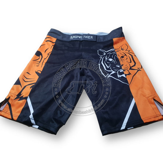 Custom Raging Tiger MMA Shorts – Sublimated Combat Grappling Board Shorts