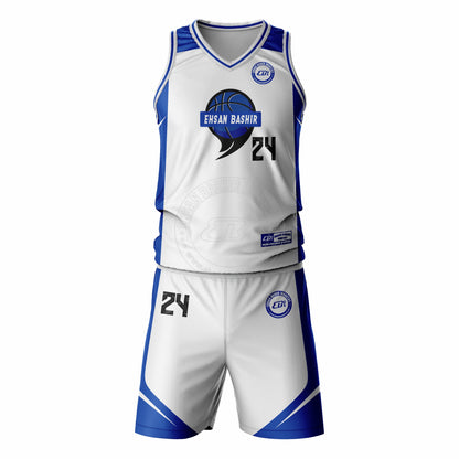 Custom Royal Blue Basketball Uniform Team Package | Sublimated Kit