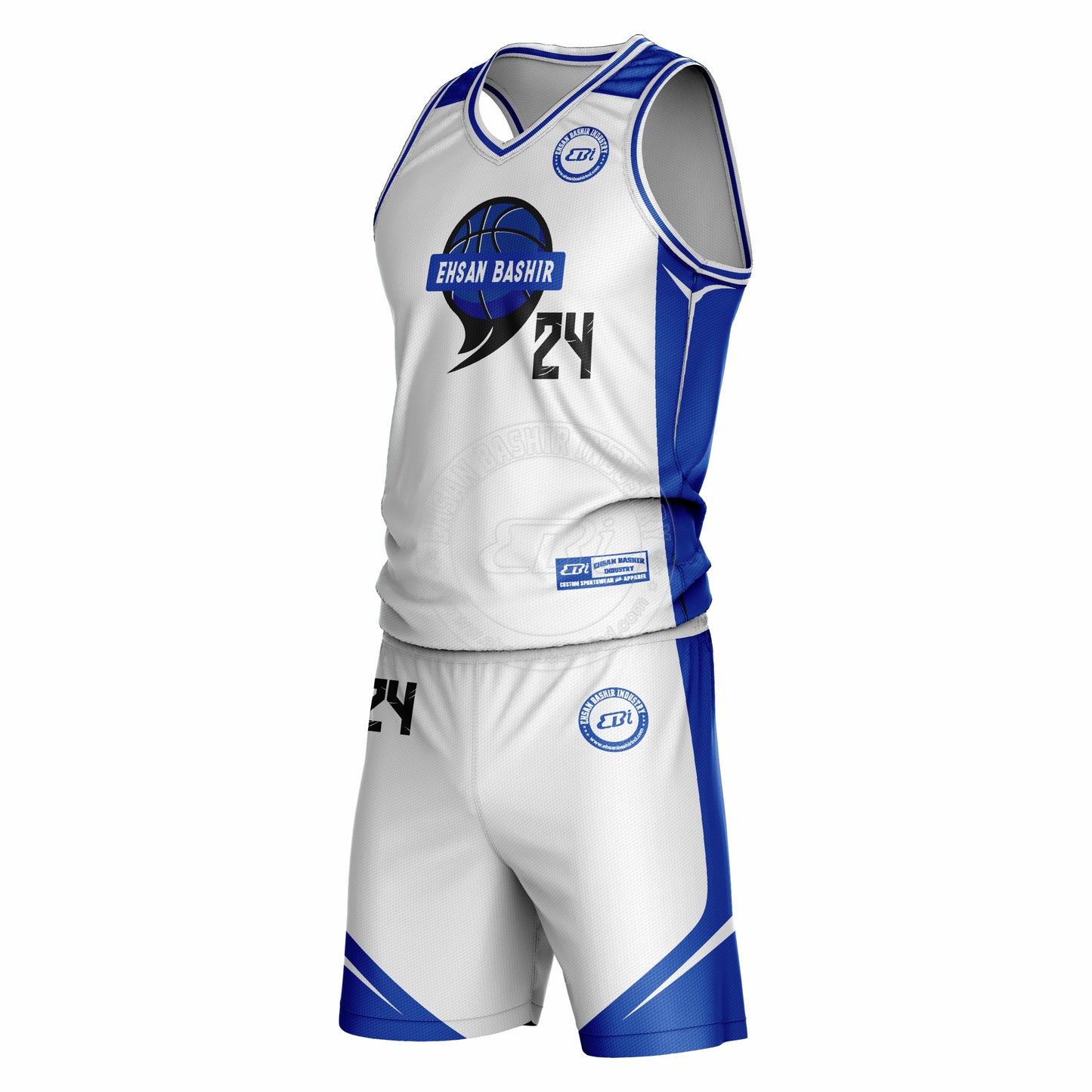 Custom Royal Blue Basketball Uniform Team Package | Sublimated Kit