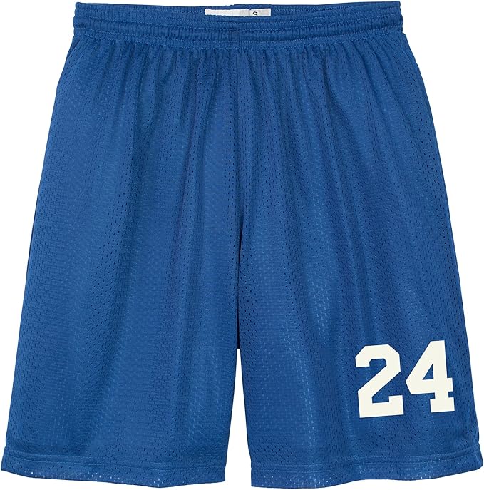 AMERICAN FOOTBALL CUSTOM BLUE TRAINING SHORTS