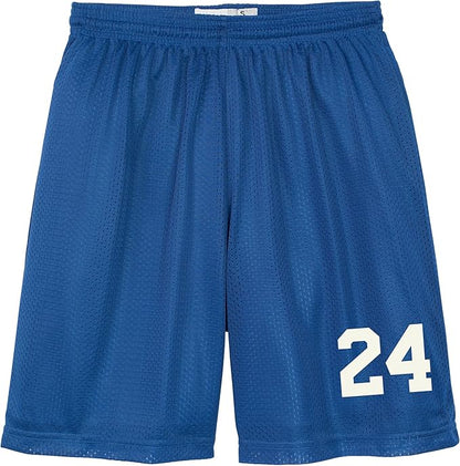 AMERICAN FOOTBALL CUSTOM BLUE TRAINING SHORTS