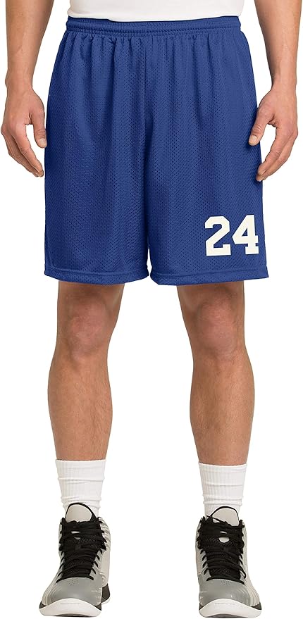 AMERICAN FOOTBALL CUSTOM BLUE TRAINING SHORTS